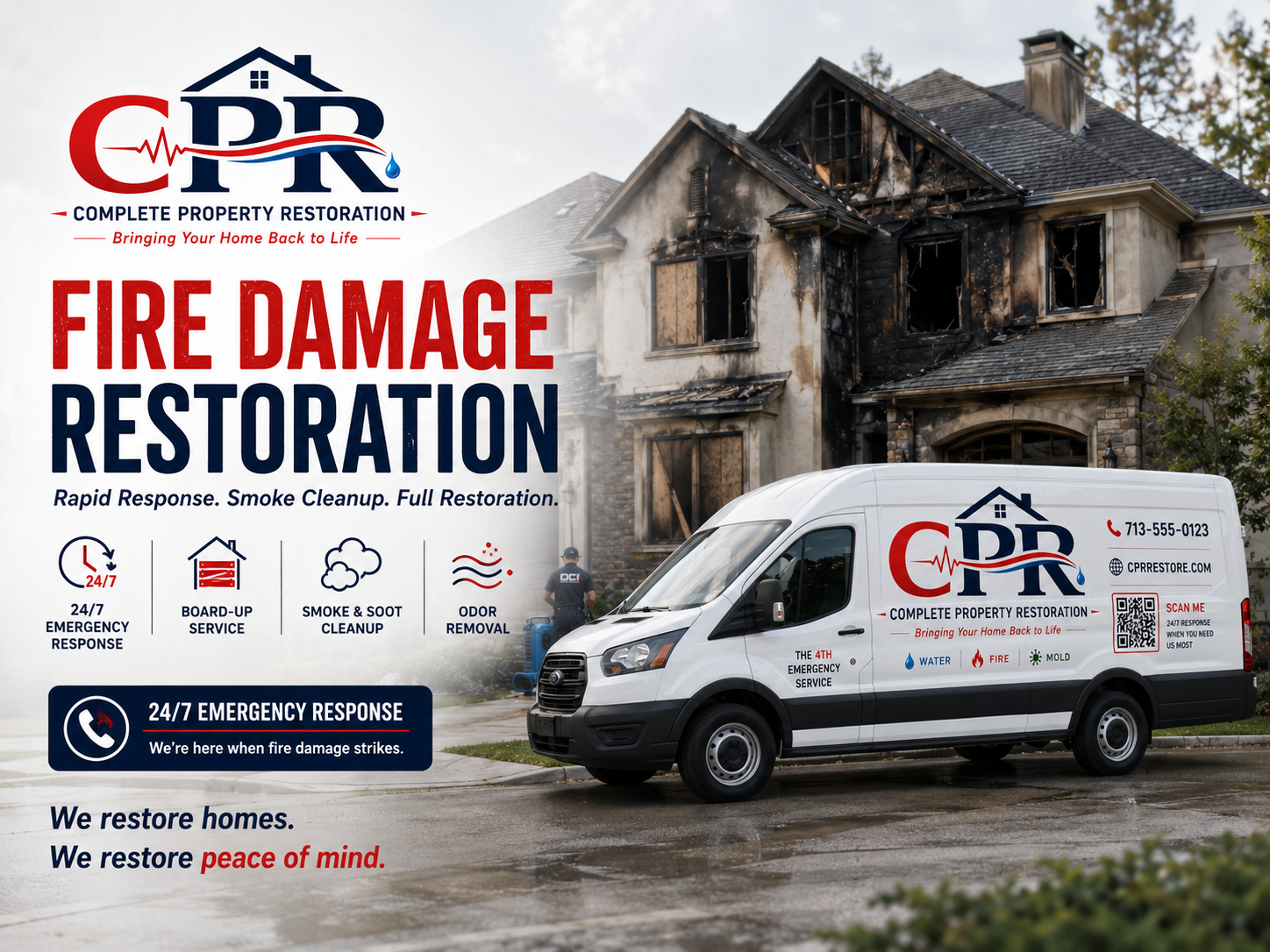 CPR — Complete Property Restoration: Fire Damage Restoration Services
