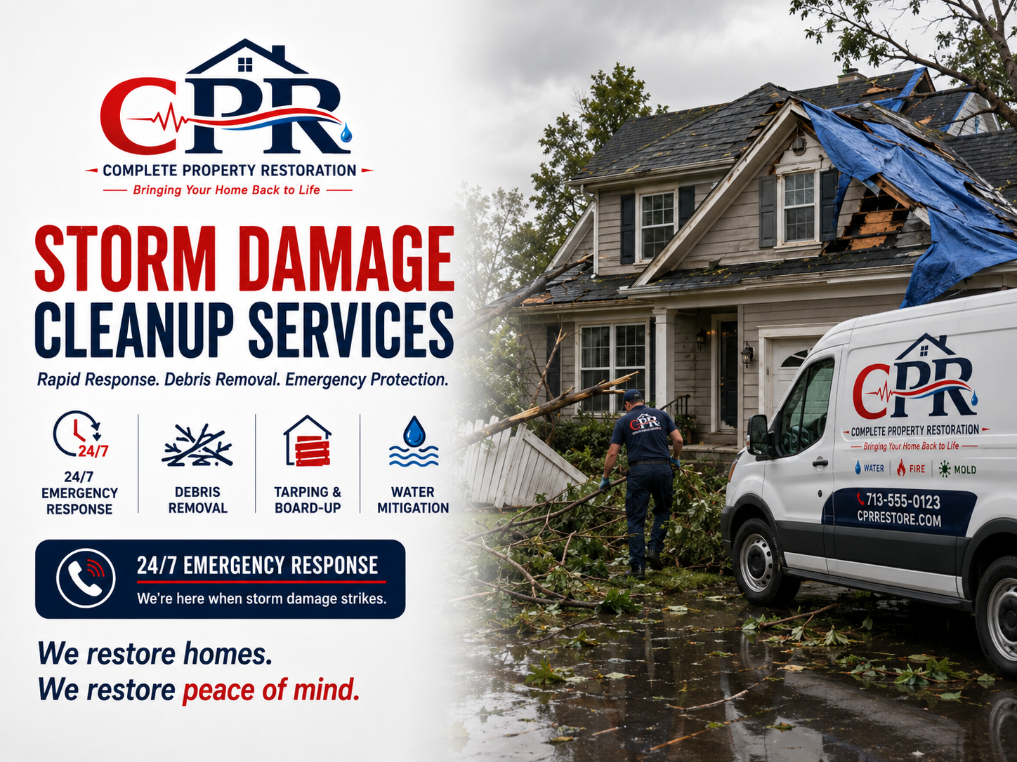 CPR — Complete Property Restoration: Storm Damage Restoration Services